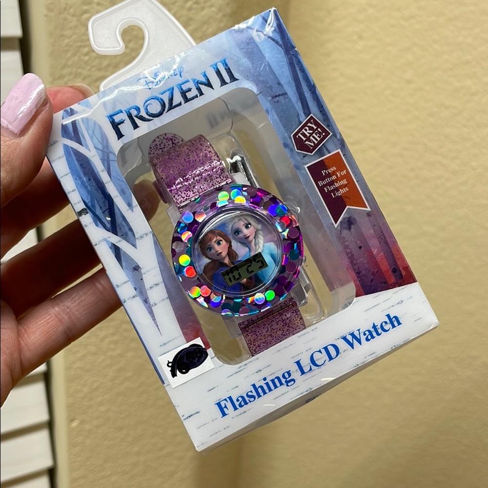 Disney Frozen II Pink and Purple Kids Watch